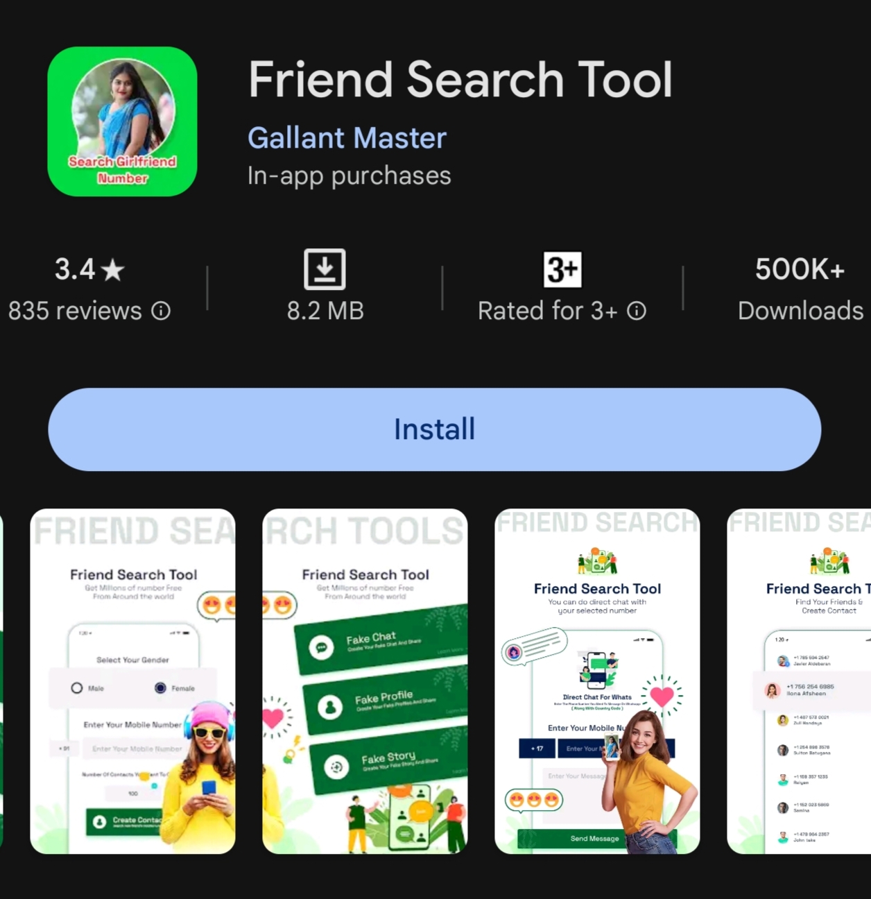 Girl Whatsapp Number app | Girlfriend search tool