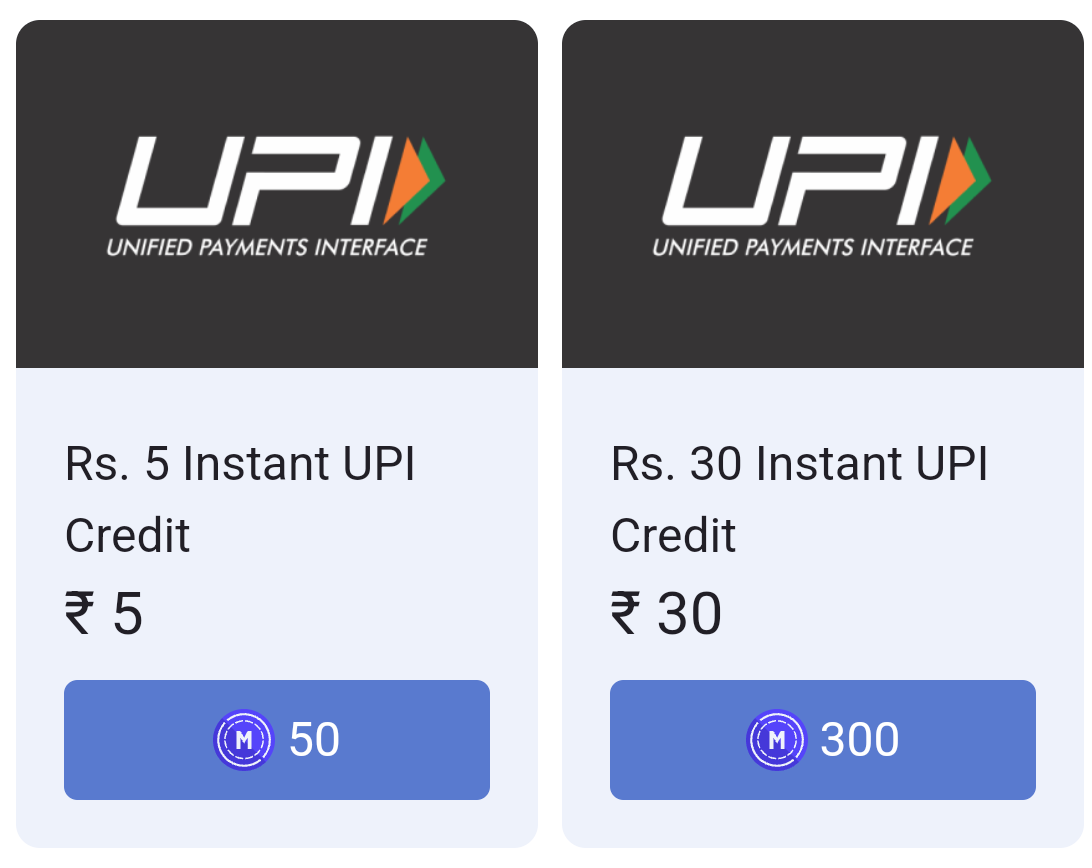 MoneyHi Coins के बदले ruoye